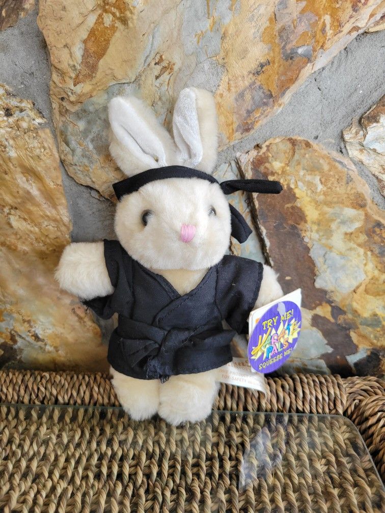 Karate Pals Kung Fu Bunny Plush