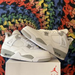 Jordan 4 Retro White Oreo 