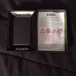 Zippo Regular Black Matte