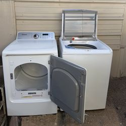 Washer and dryer set Samsung Aquajet Vrt both working great