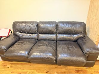 Sofa And Loveseat With Pull Out Queen Bed For Sale