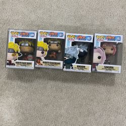 Naruto Shippuden Funko Pop Set 