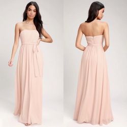 Pink Maxi Dress lulus 