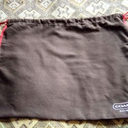 COACH DRAWSTRING DUSTCOVER FOR HANDBAGS/SHOES