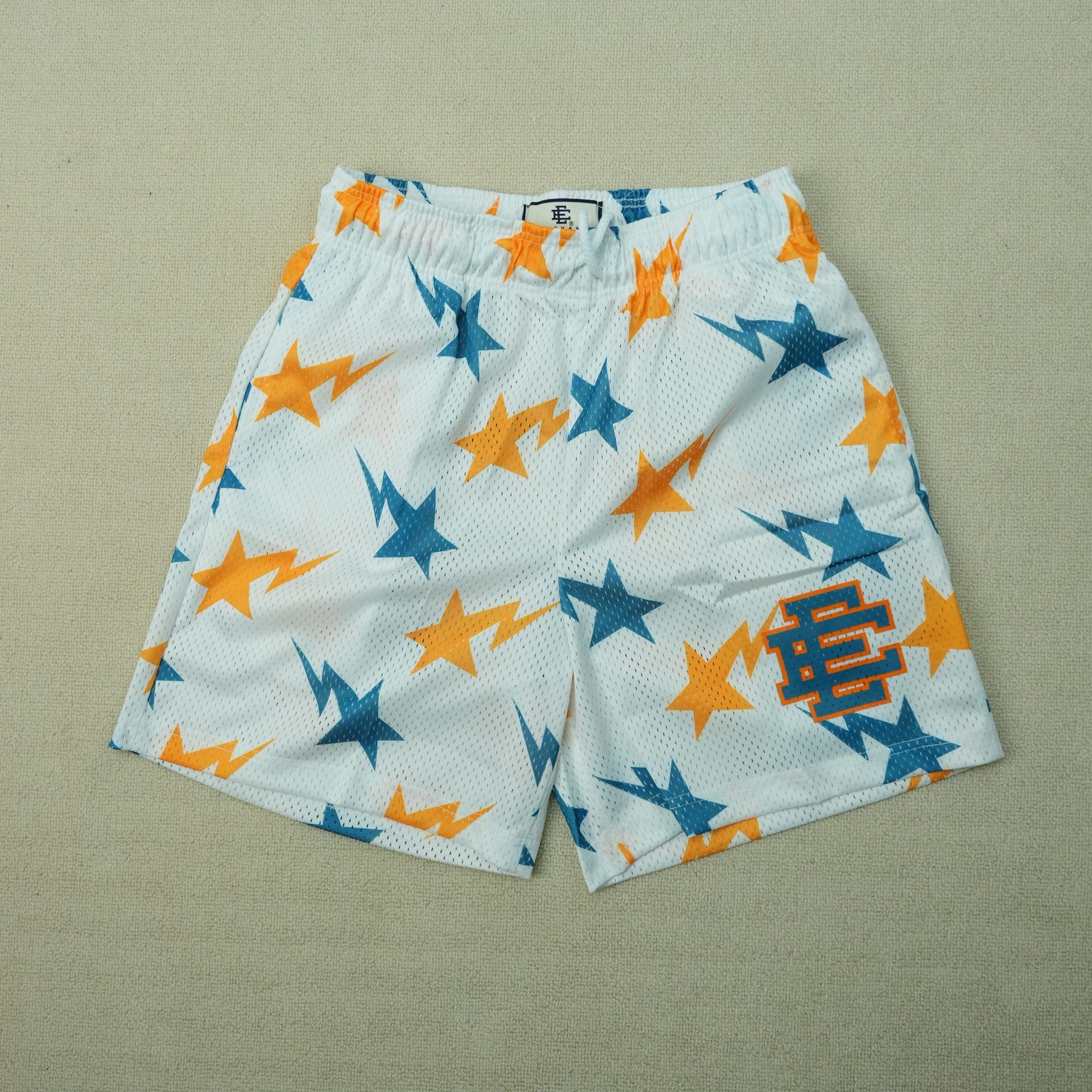 Eric Emanuel X Bape Shorts White Size Small!