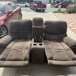 Free Two Seater Recliner