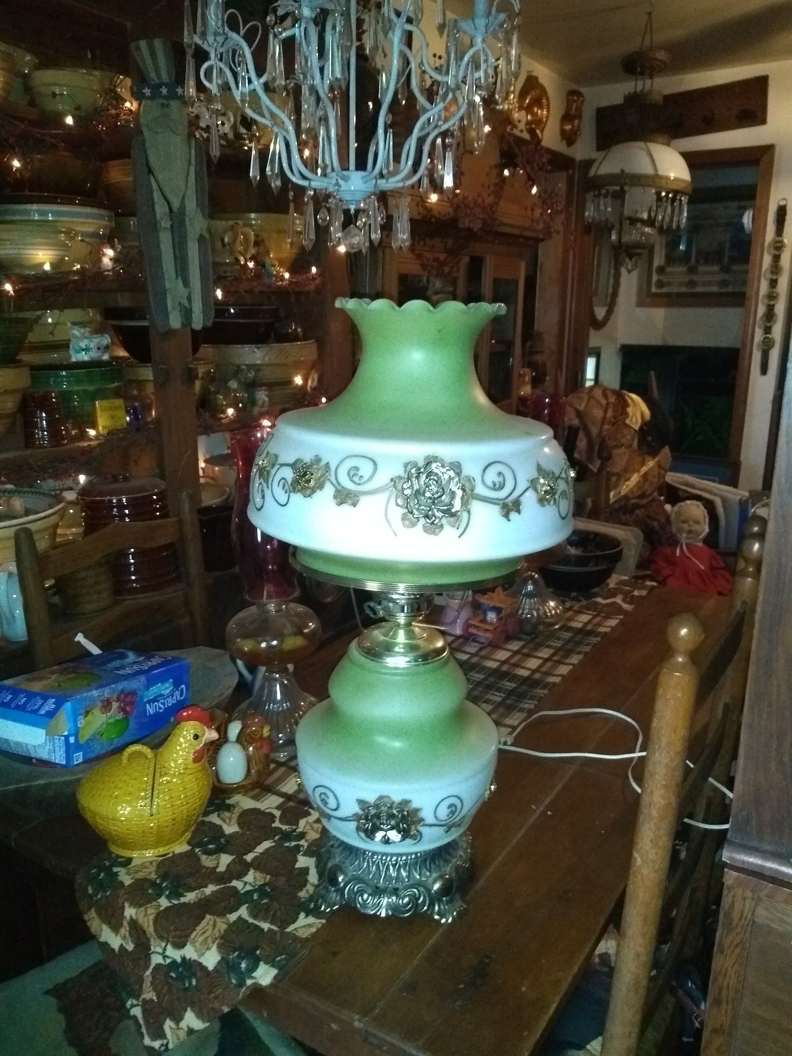 Mid Century Parlor Lamp