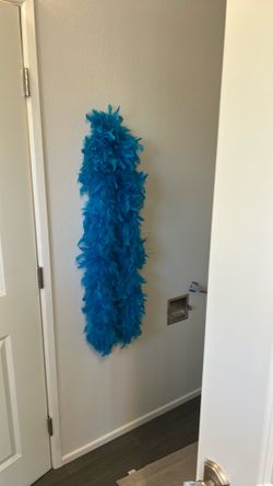 6 foot feather boa scarf