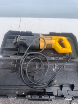 Dewalt Reciprocating Saw DW310 With Case. Works Great. Used in good condition with some cosmetic  blemishes. These blemishes are in the form of some  