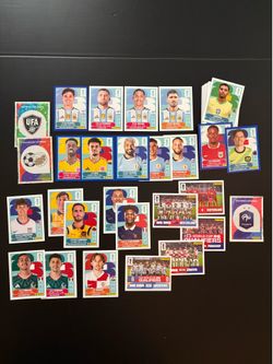 2026 Panini FIFA World Cup Stickers Lot of 70 (Read Description)