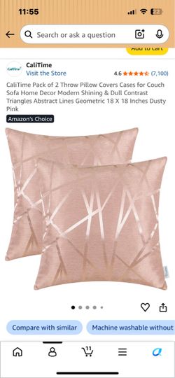 Throw pillows