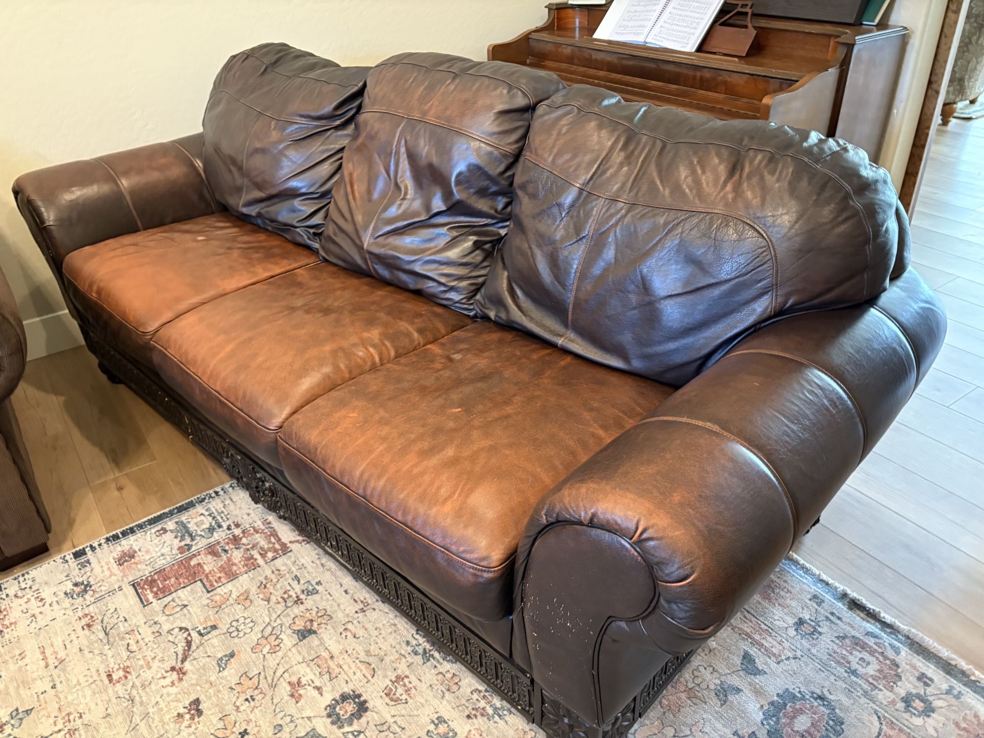 Leather Couch