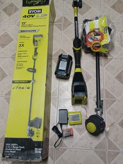 RYOBI 40V HP cordless string trimmer