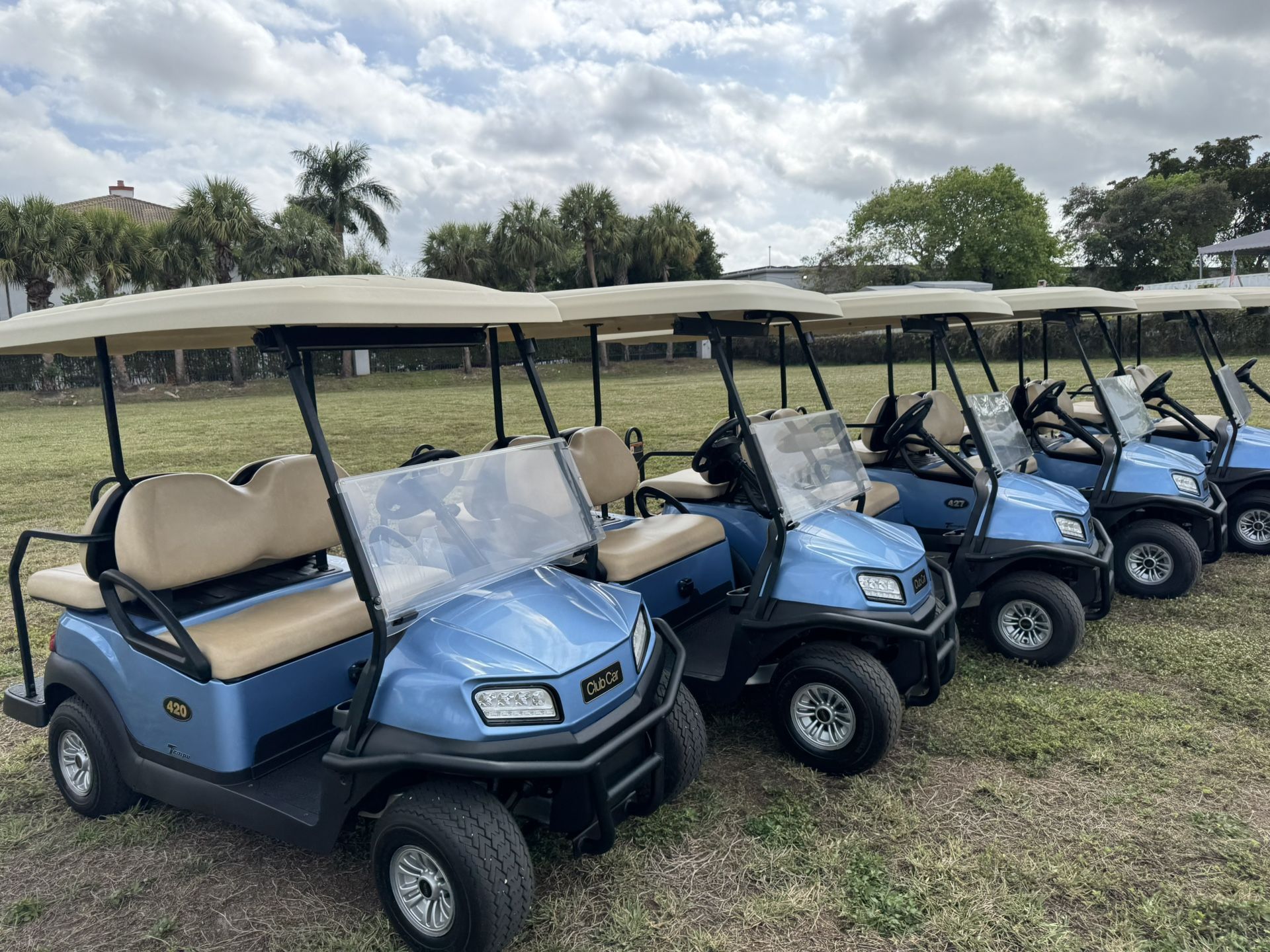 DEMO UNITS 2024 CLUB CAR TEMPO 48 VOLT GOLF CART 4 PASSENGER