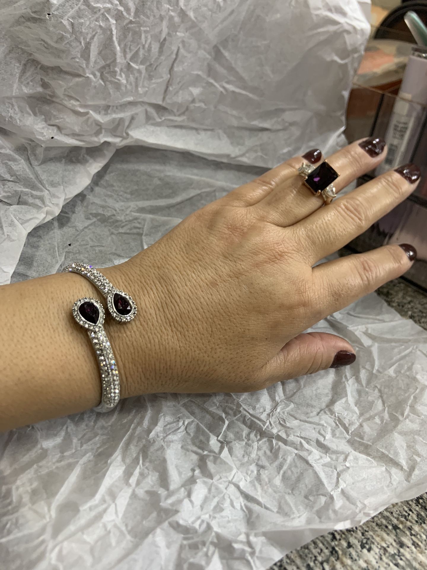 Set Bracelet/ Ring Size 10’