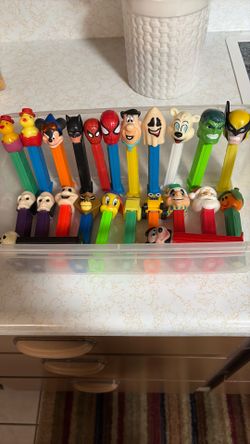 Pez Dispensers 50 cents each