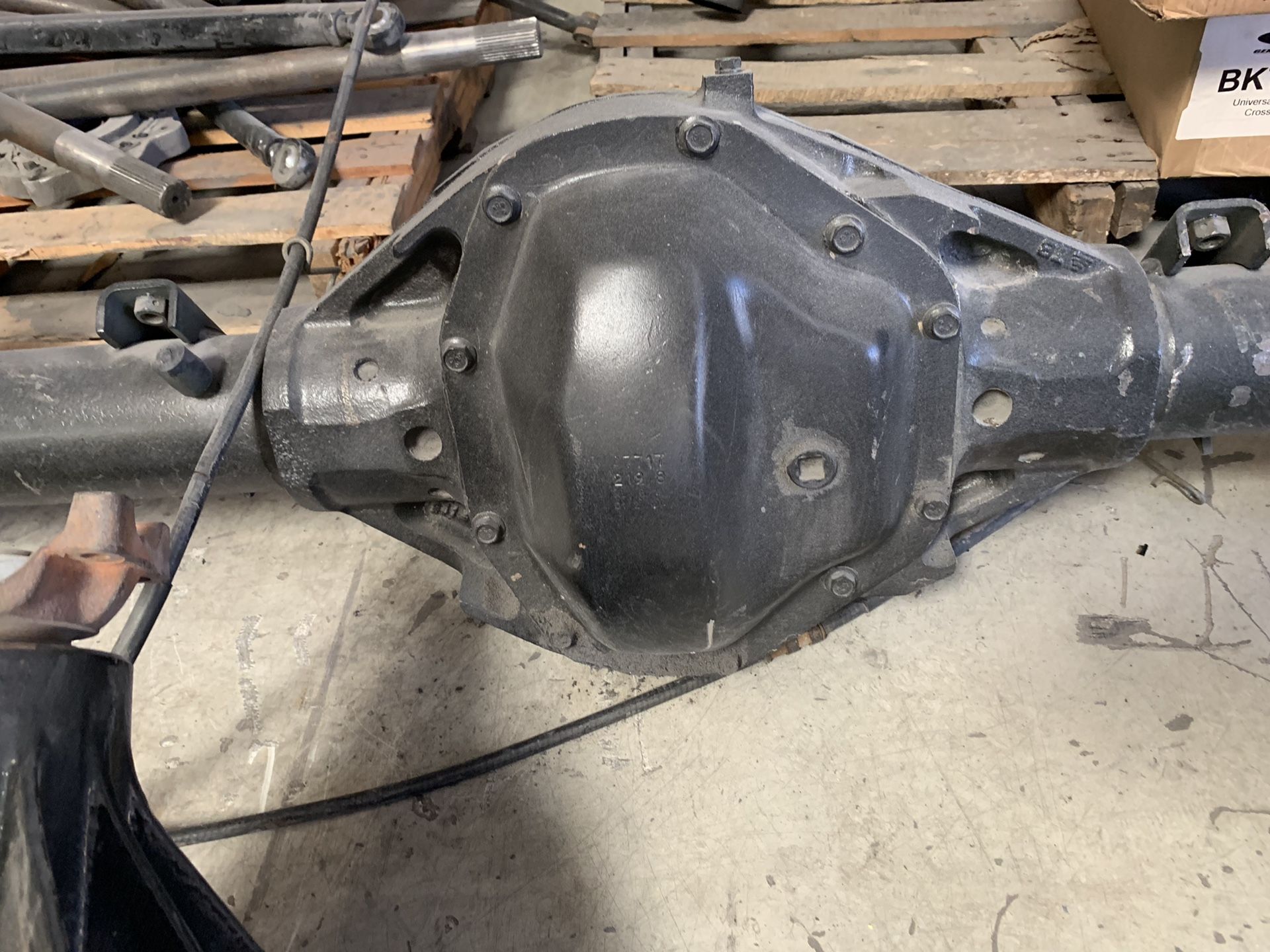 Dana 80 Dually Rear Axle with 410 gears, limited Slip, and Disc Brakes