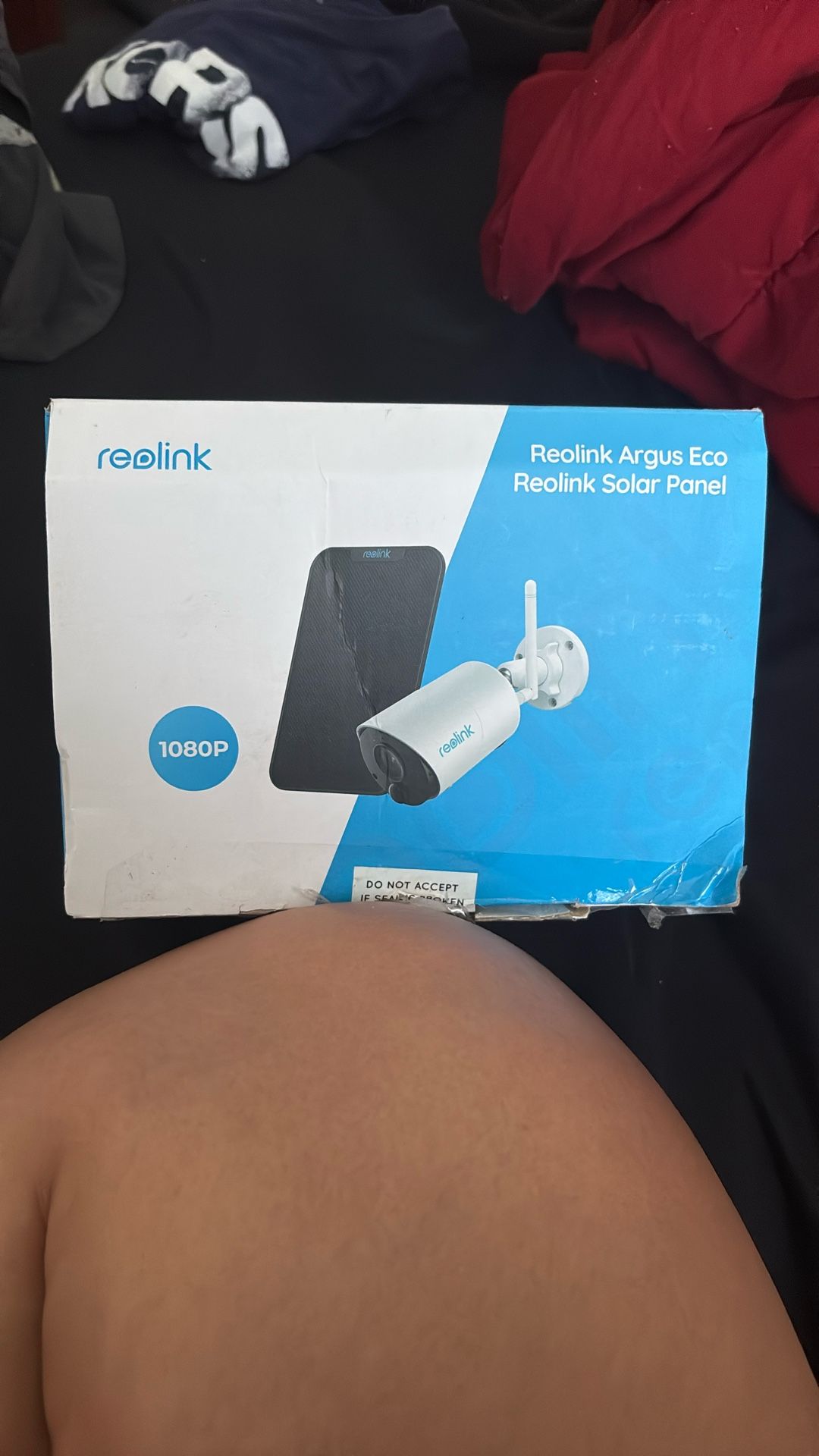 Solar Powered Security camera , Reolink Aragua Eco + Solar Panel