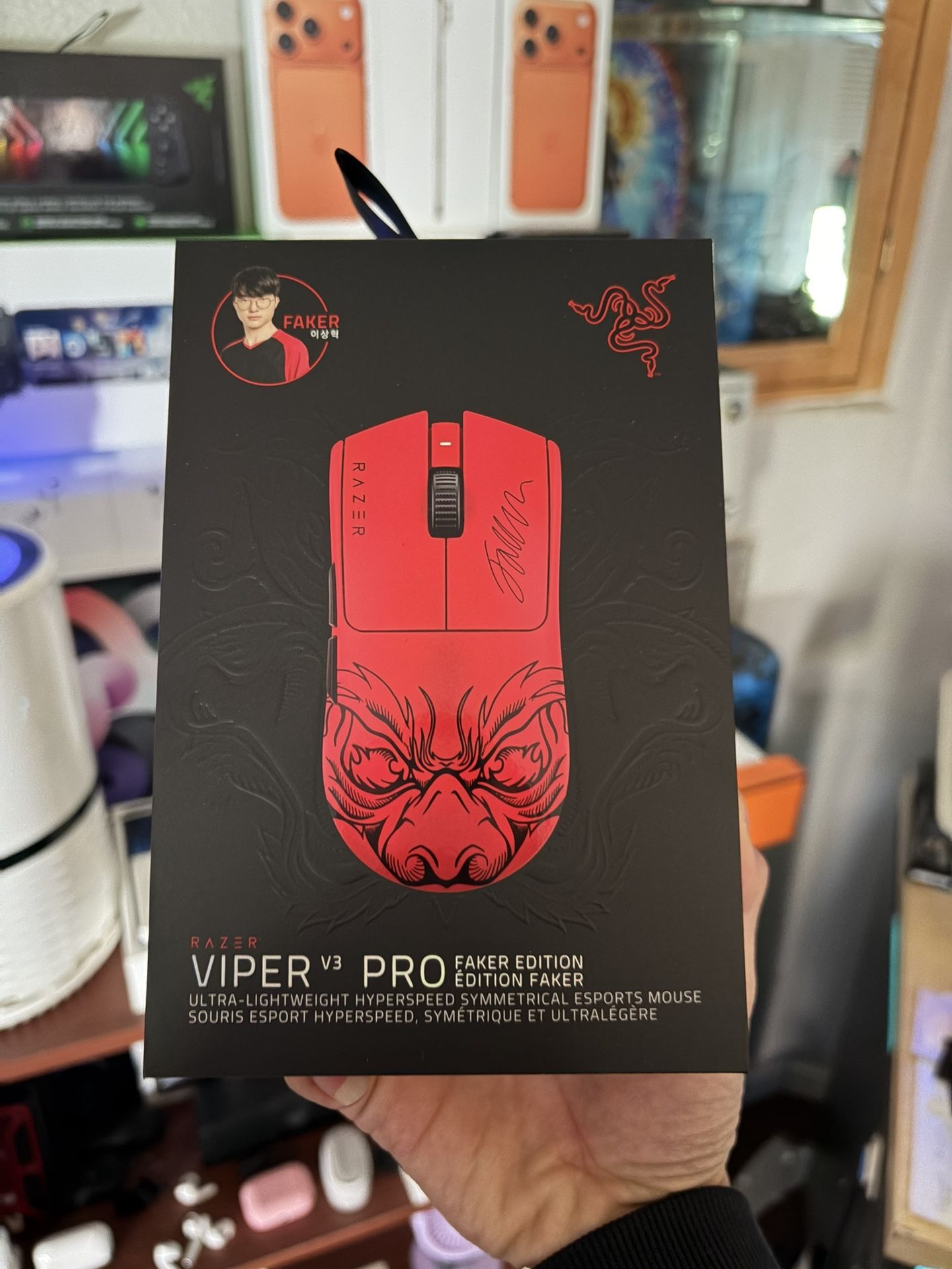 Razer viper v3 pro Faker Edition