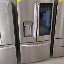 LG INSTAVIEW FRENCH DOOR 27 CB FT OPEN BOX ITEM LQM