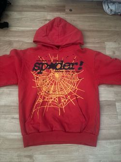 Sp5der Red Hoodie