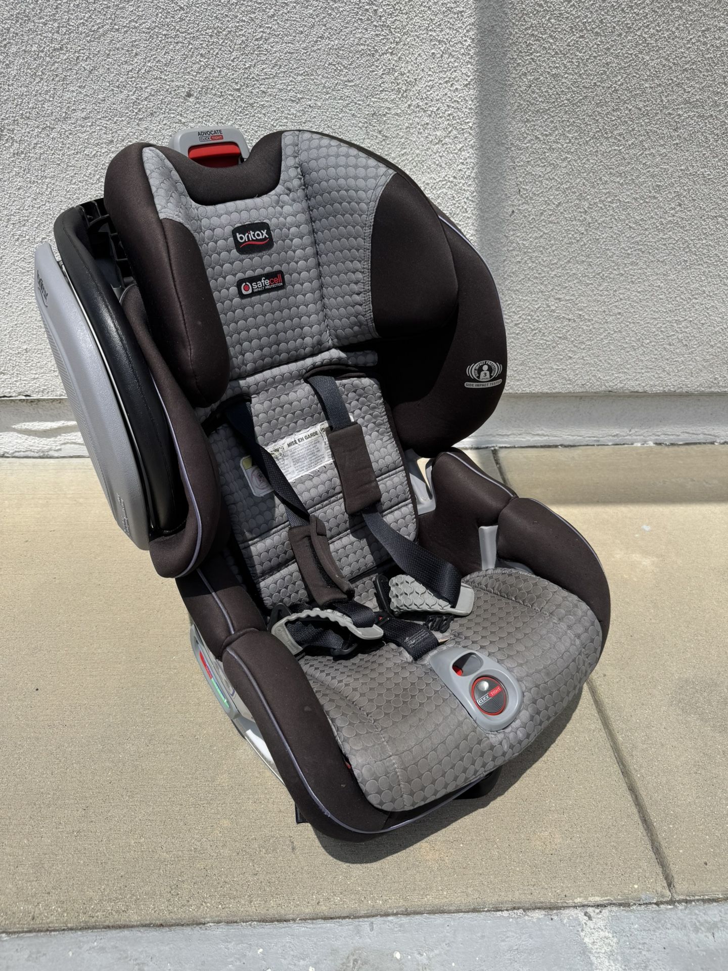 Britax Clicktight Britax Advocate Convertible Car Seat CAR SEAT BRITAX  ADVOCATE CLICK TIGHT CONVERTIBLE
