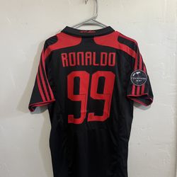 AC Milan 2007-08 3rd Ronaldo Jersey Medium 