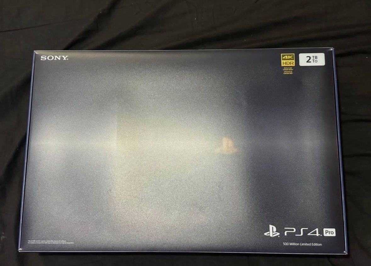 RARE PS4 Pro 500 Million Edition CIB