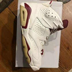 2015 Air Jordan Maroon 6 (NO BOX) size 12