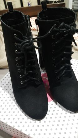 Black boots
