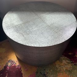 Rustic Metal Coffee Table 