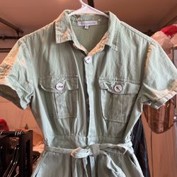Romper Button Up