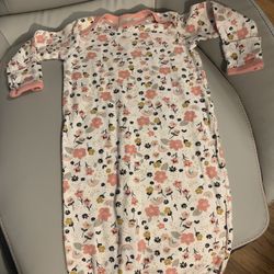 Gerber Baby Girl sleeper pajamas