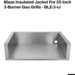 Blaze Insulated Jacket For 25 Inch/ 3 Burner Gas Grills (BLZ-3-IJ)