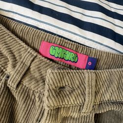 Empyre Tori 90s Khaki Corduroy Skate Pants
