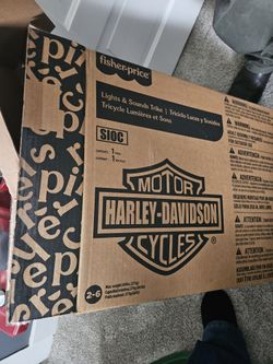 Fisherman Price Harley Davidson Motorcycle 