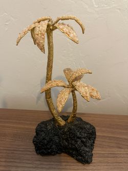 Mid Century Vintage Palm Tree
