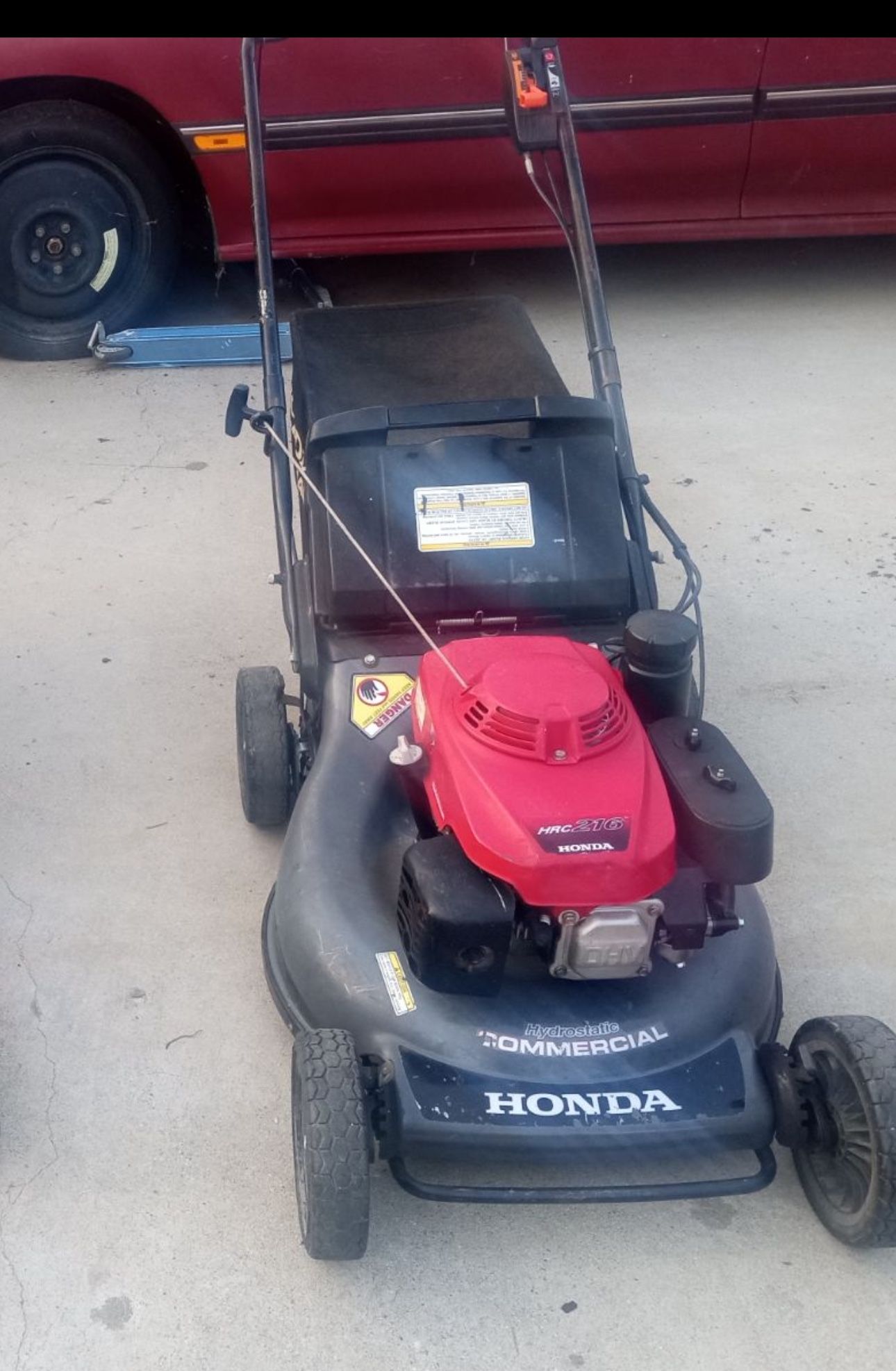 Honda Commercial Lawn Mower Hrc216 