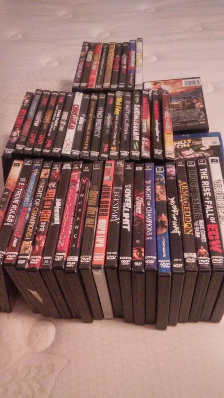 Wwe Dvd Collection For Sale In Lindale Tx Offerup Wwe Dvd Collection For Sale In Lindale Tx Offerup