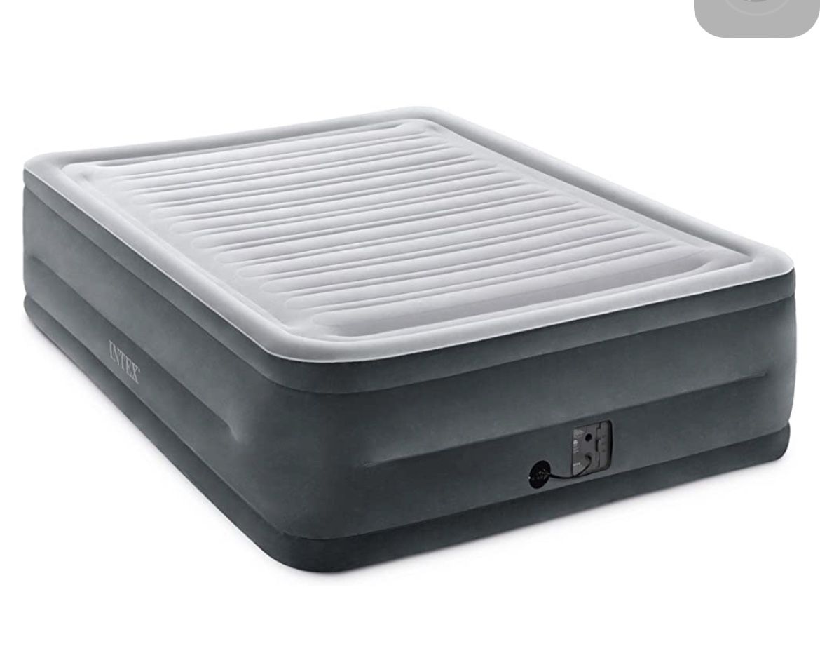 Intek Air Mattress With Built In Air Pump Full Size