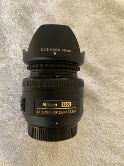 Nikon AF-S DX Nikkor 35mm f/1.8G Lens