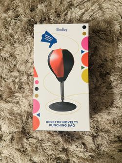 BRAND NEW! In Box!  Desktop Punching Bag by WEMBLEY