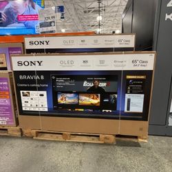 65 “ Sony smart 4K BRAVIA 8 HDR 120HZ OLED TV 