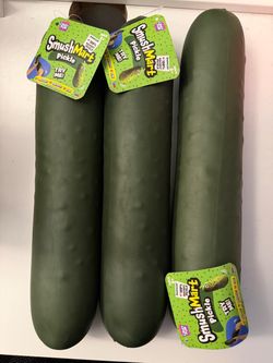 3 SmushMart Big Pickle Squishy
