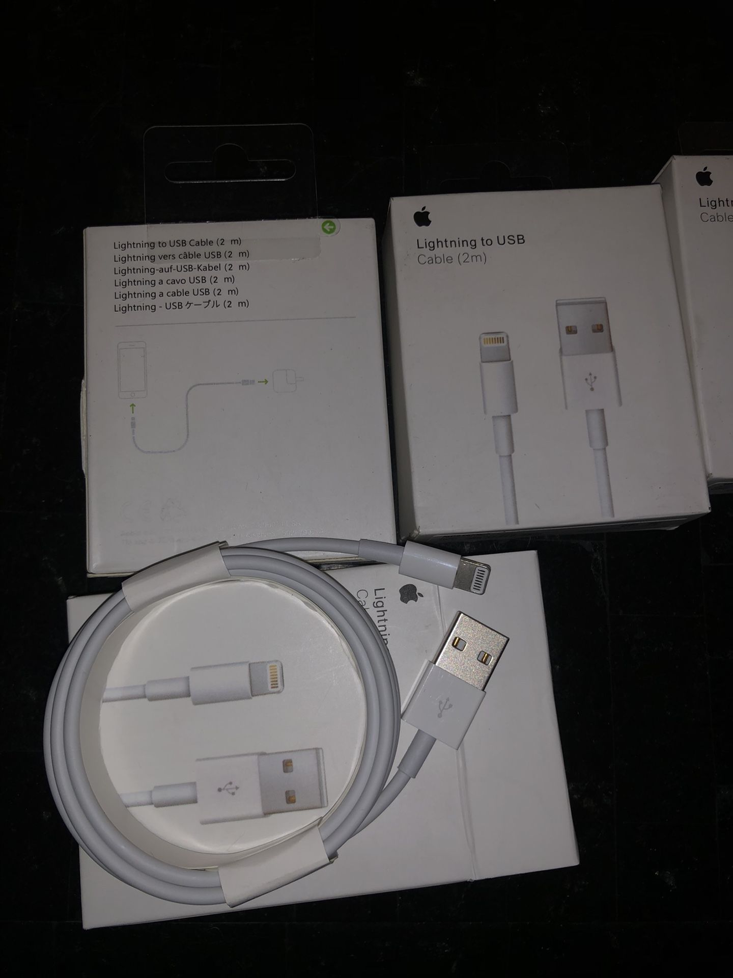 Iphone original Lightning to usb cable NOT FAKE ,30$ original price i am selling mine for 14$