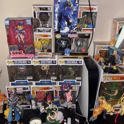 Funkos and figures
