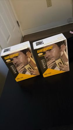 2 new electric shavers 