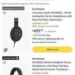 Sennheiser Consumer Audio HD 660S2 - Wired Audiophile Stereo Headphones