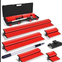 Drywall Skimming Blade Set with Portable Case,