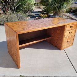 Large Wooden Desk